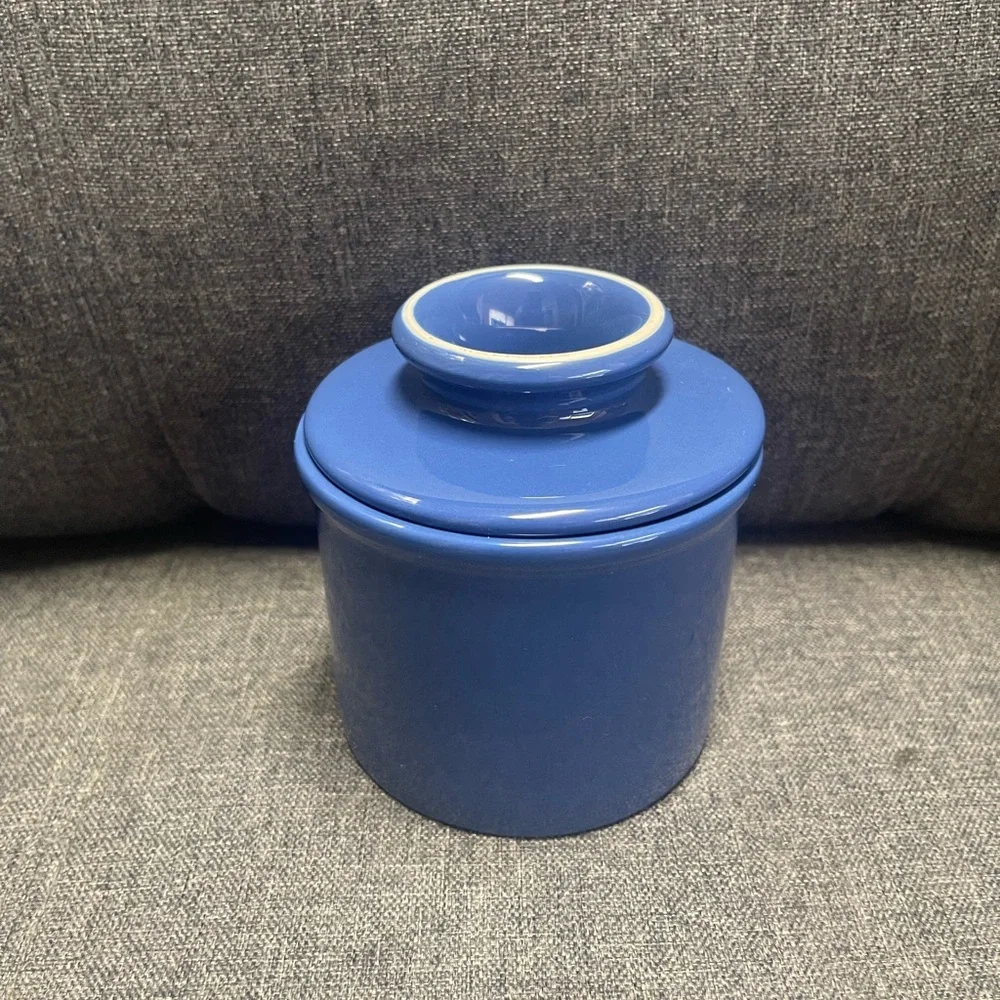 Butter Bell Crock in Blue